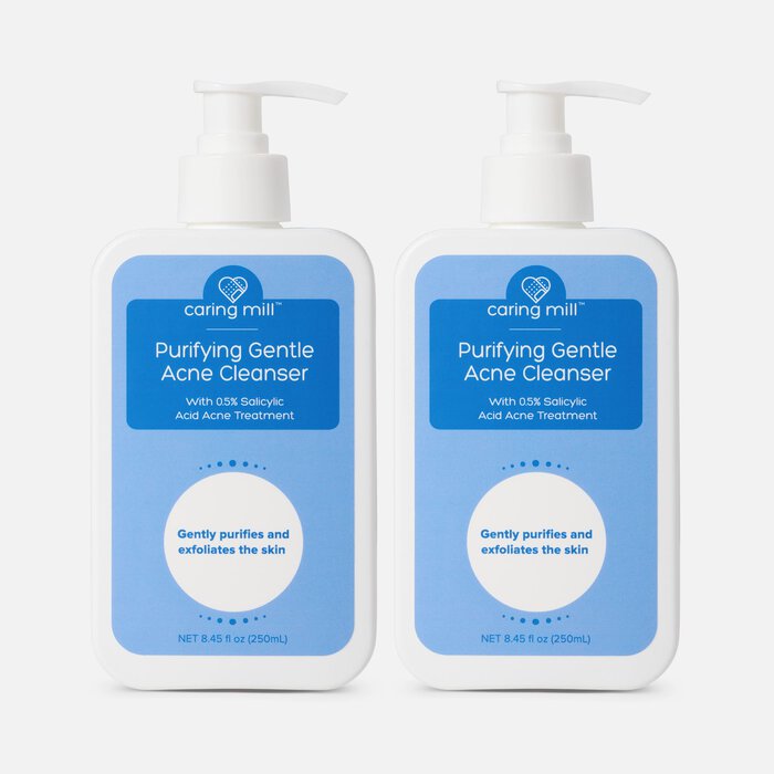 Caring Mill™ Acne Clearing Cleanser with Salicylic Acid, 8 fl oz. (2-Pack), , large