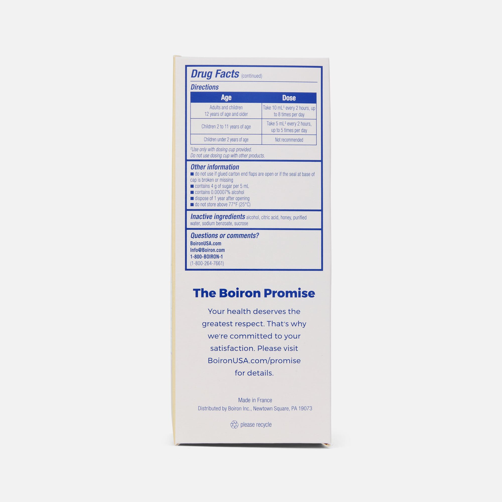 Boiron Chestal Honey Cough & Chest Congestion, Multi-Symptom Formula for Dry & Productive Cough, 6.7 fl oz., , large