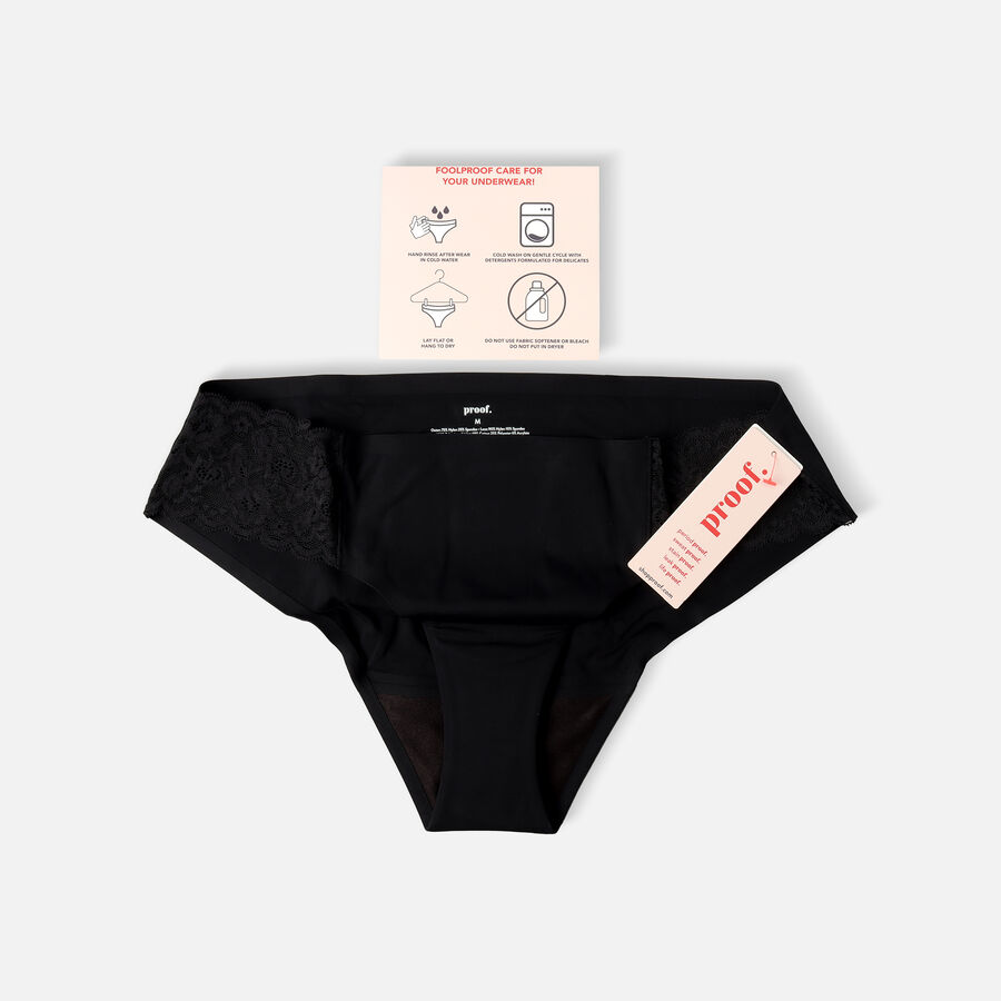 Proof® Period Underwear - Lace Cheeky (3 Tampons/6 tsps), , large image number 8