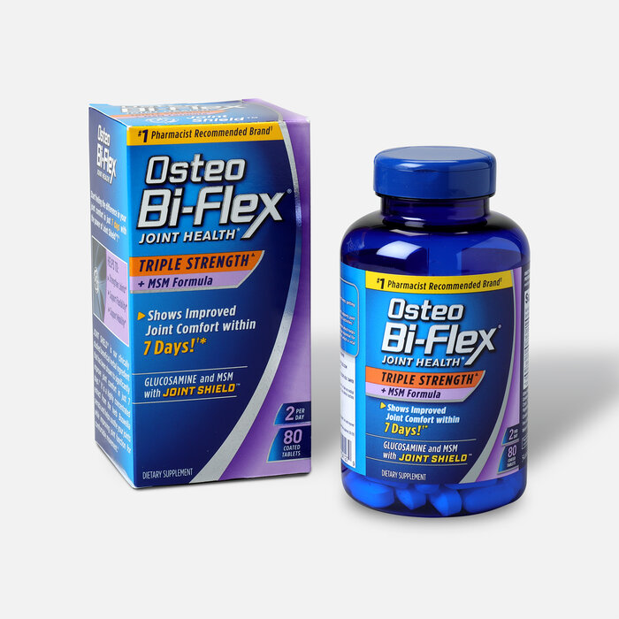 Osteo Bi-Flex Triple Strength with MSM Coated Tablets, 80 ct., , large