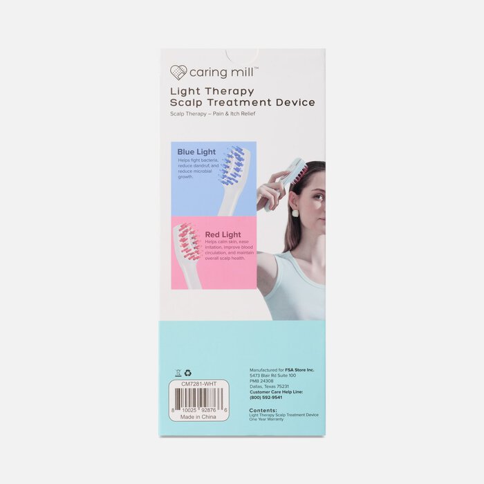 Caring Mill™ Light Therapy Scalp Treatment Device, , large