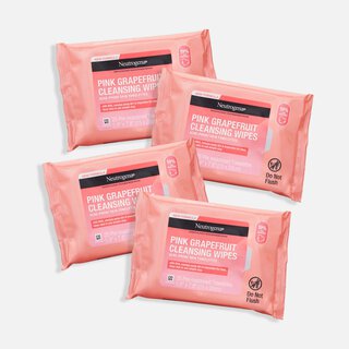 Neutrogena Pink Grapefruit Cleansing Wipes, 25 ct. (4 pack)