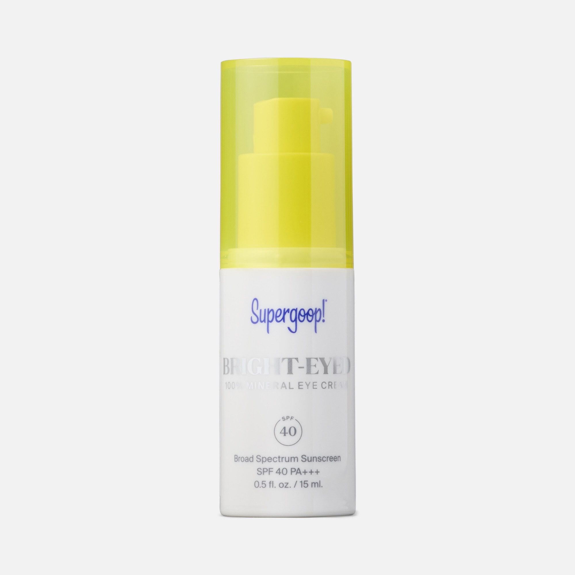 Supergoop! Bright-Eyed 100% Mineral Eye Cream, SPF 40, .5 fl oz., , large
