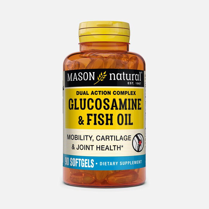 Mason Vitamins Natural Glucosamine & Fish Oil Softgels, 90 ct., , large