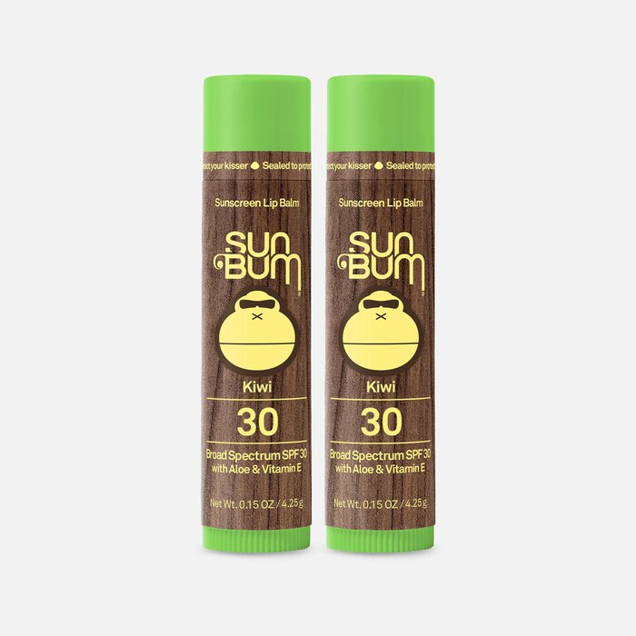 Sun Bum Lip Balm, SPF 30, Kiwi, 0.15 oz. (2-Pack), , large