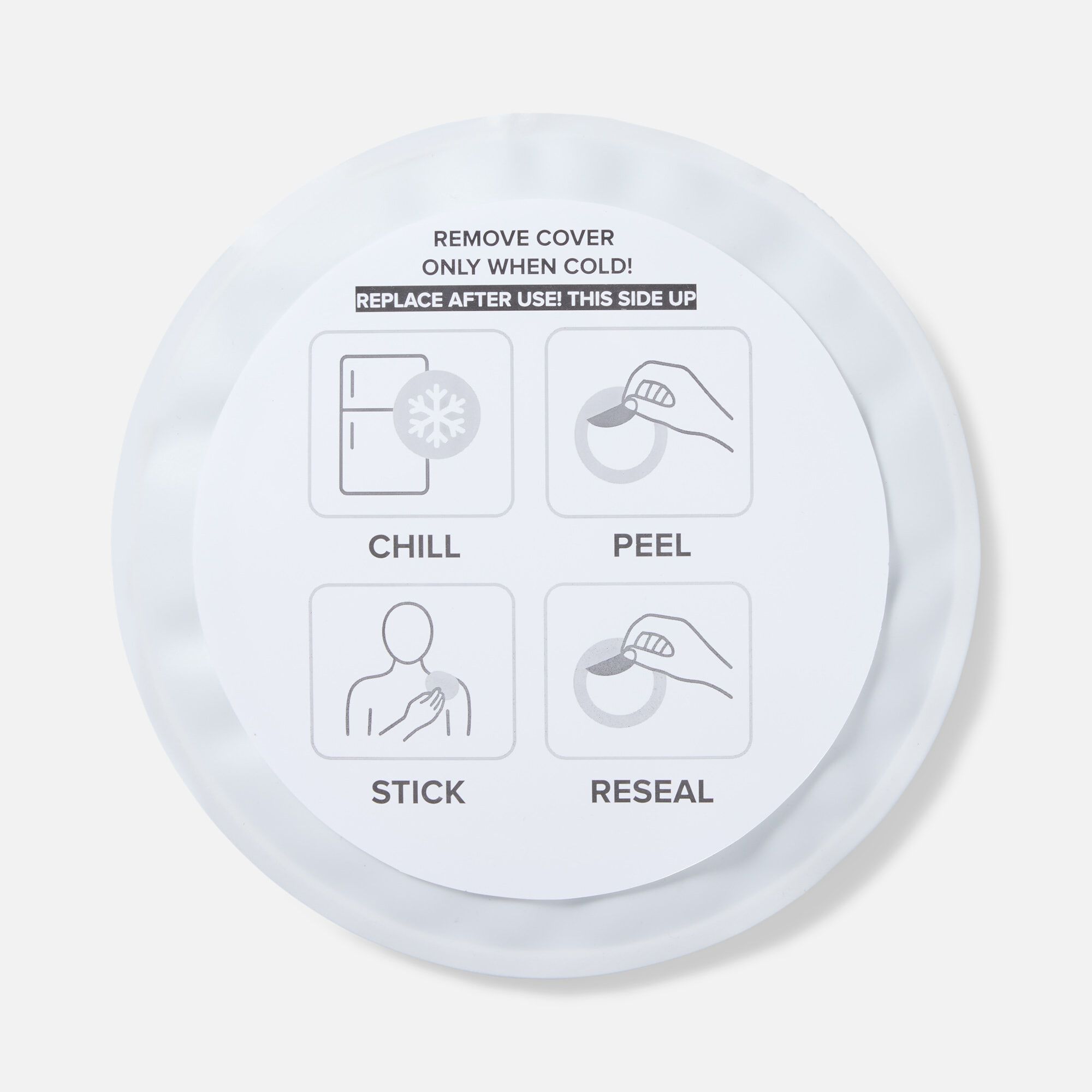 Caring Mill™ Self Sticking Reusable Ice Packs, Set of 4 (2 Large, 2 Mini), , large