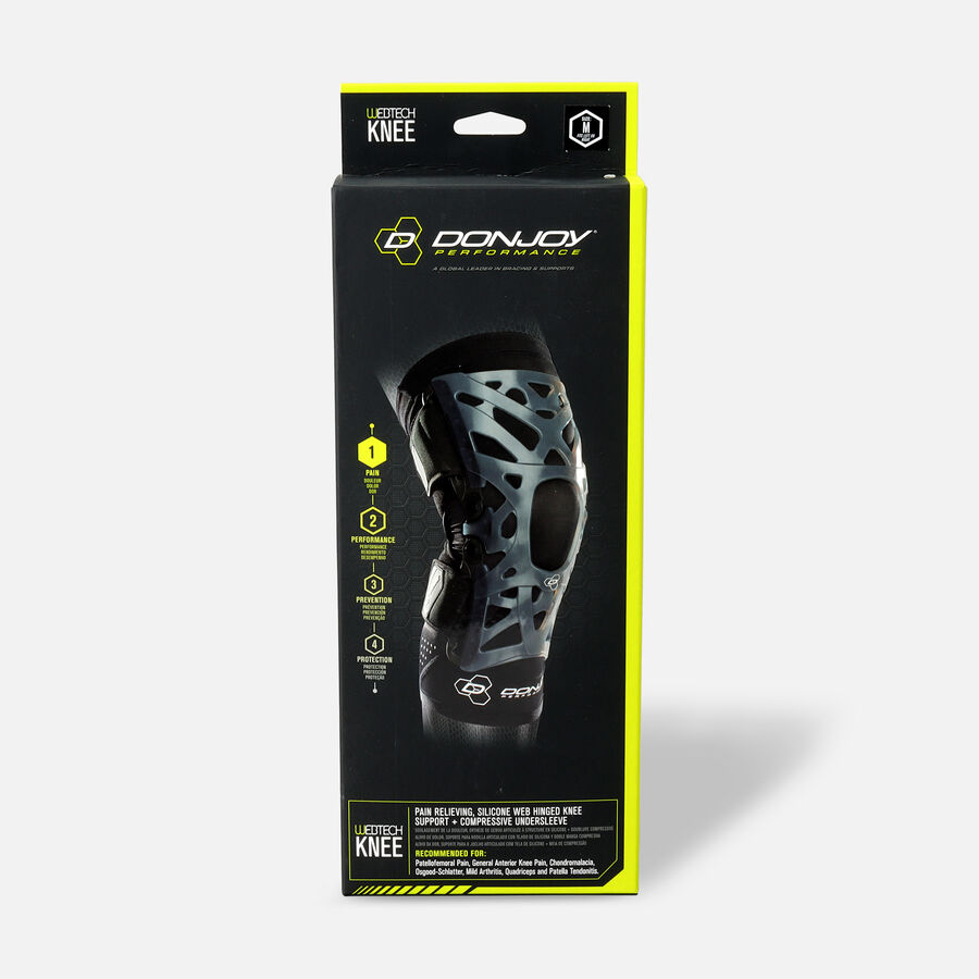 DonJoy Performance Webtech Knee Brace, Black, , large image number 0
