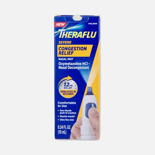 Theraflu Severe Congestion Relief Nasal Mist, 0.34 fl oz.