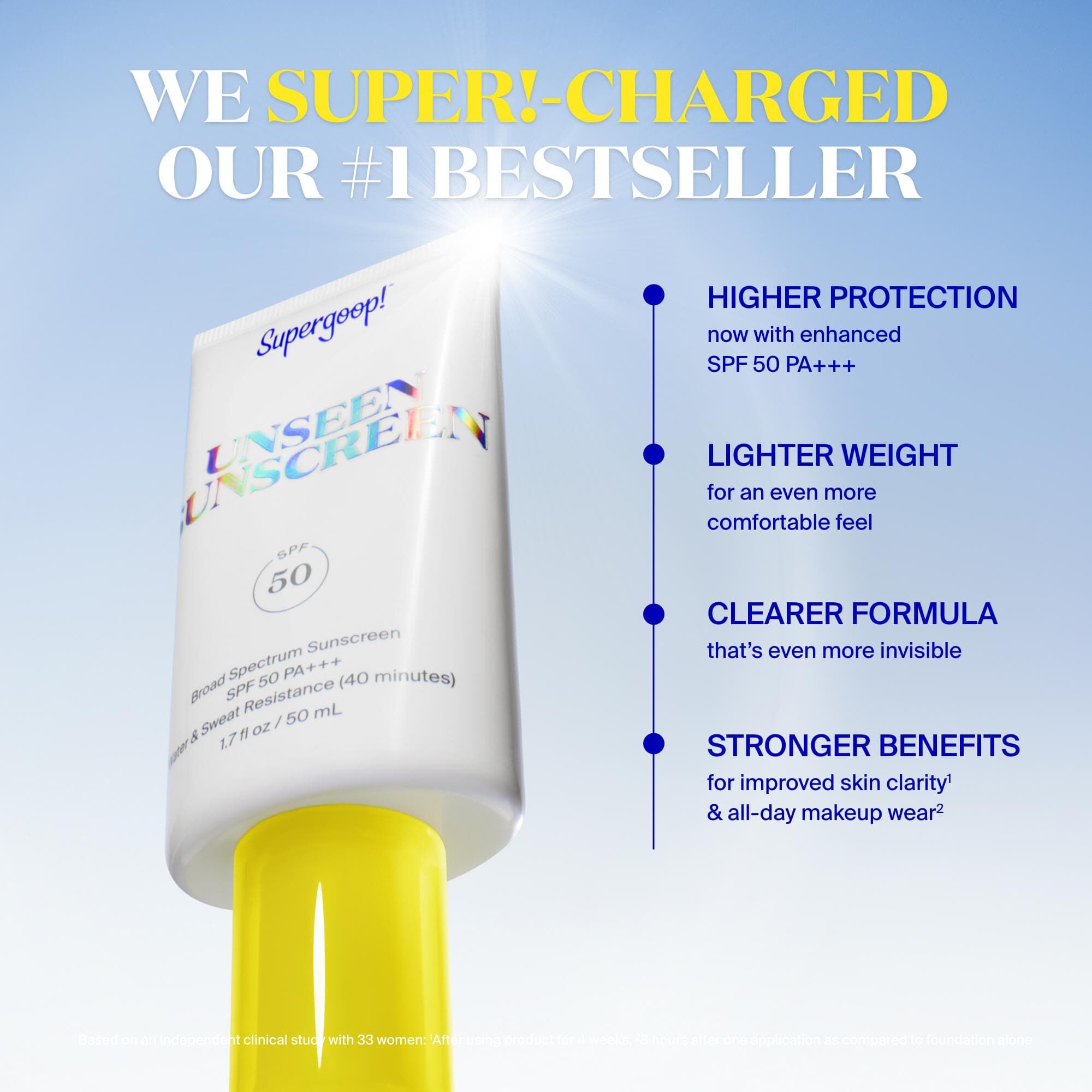 Supergoop! Unseen Sunscreen, SPF 50, , large