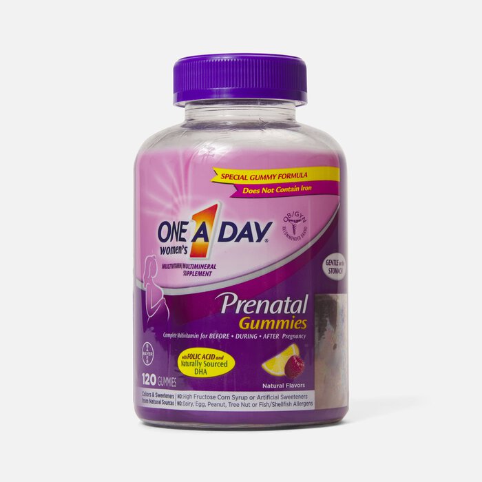One A Day Prenatal Gummies, 120 ct., , large
