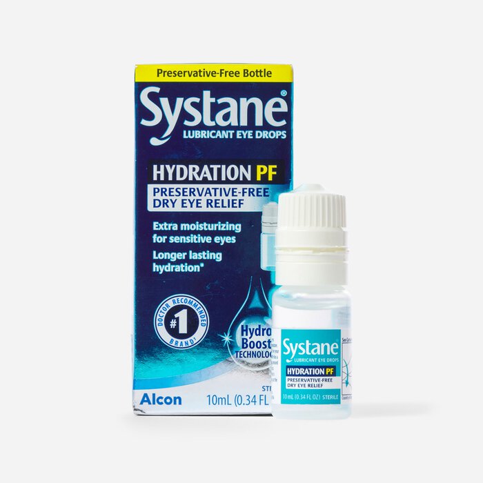 Systane Hydration Multi-Dose Preservative Free Eye Drops, 10 mL, , large