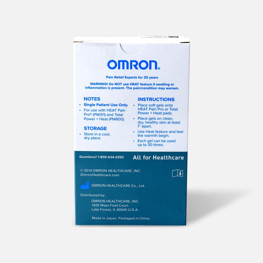 OMRON Heat Pain Pro Gel Refills, 6 ct., , large image number 1