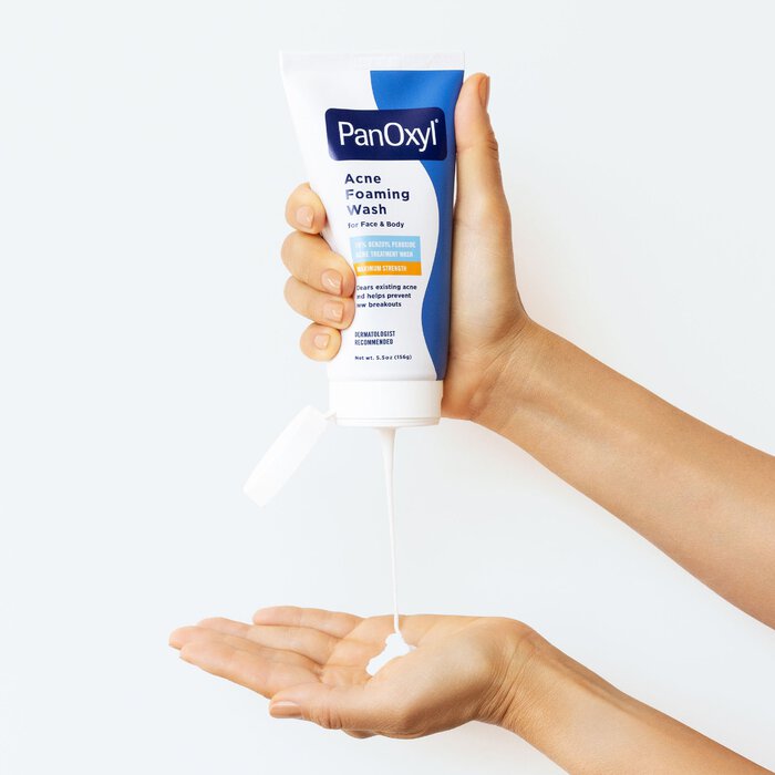 PanOxyl Foaming Wash 10%, 5.5 oz. (2-Pack), , large