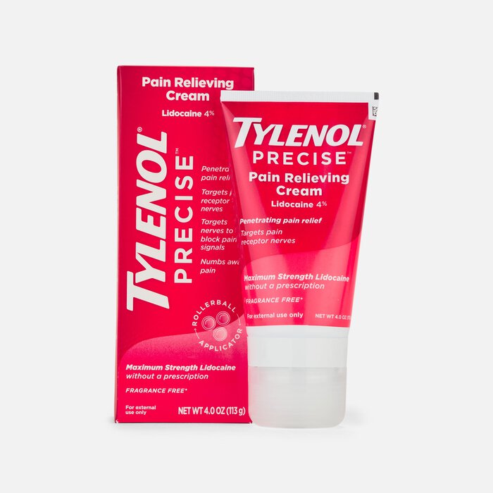 Tylenol Precise Cooling Pain Relief Cream, 4 oz, , large
