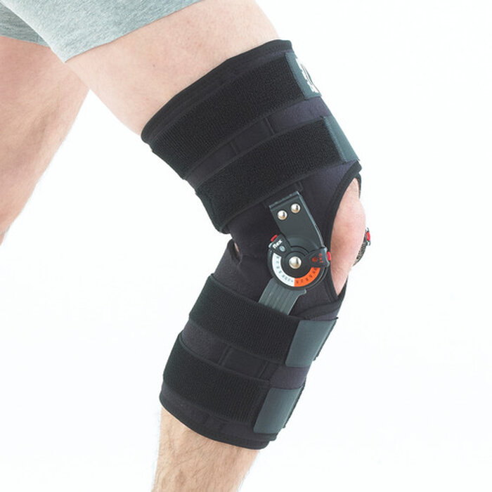 Neo G Adjusta Fit Hinged Open Knee Brace, One Size, , large