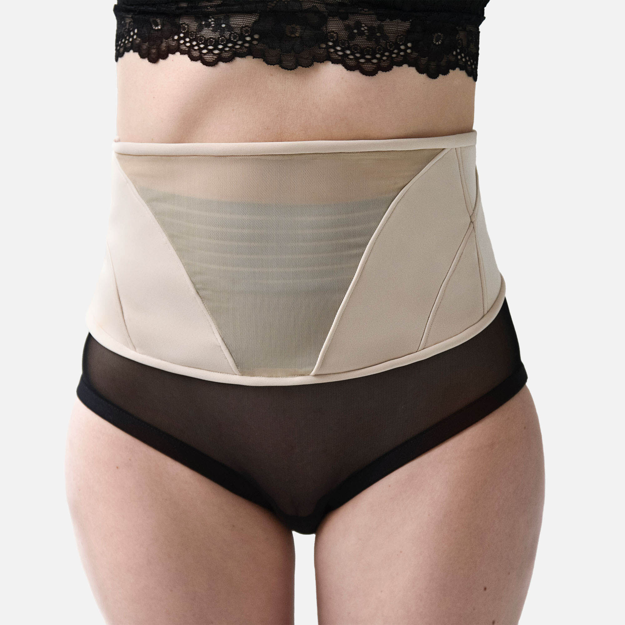 Mommy Matters Postpartum Belly Wrap in Beige, Size XL, , large