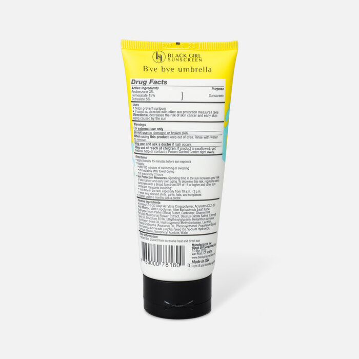 Black Girl Sunscreen for Kids, Broad Spectrum, SPF 50, 3 oz., , large