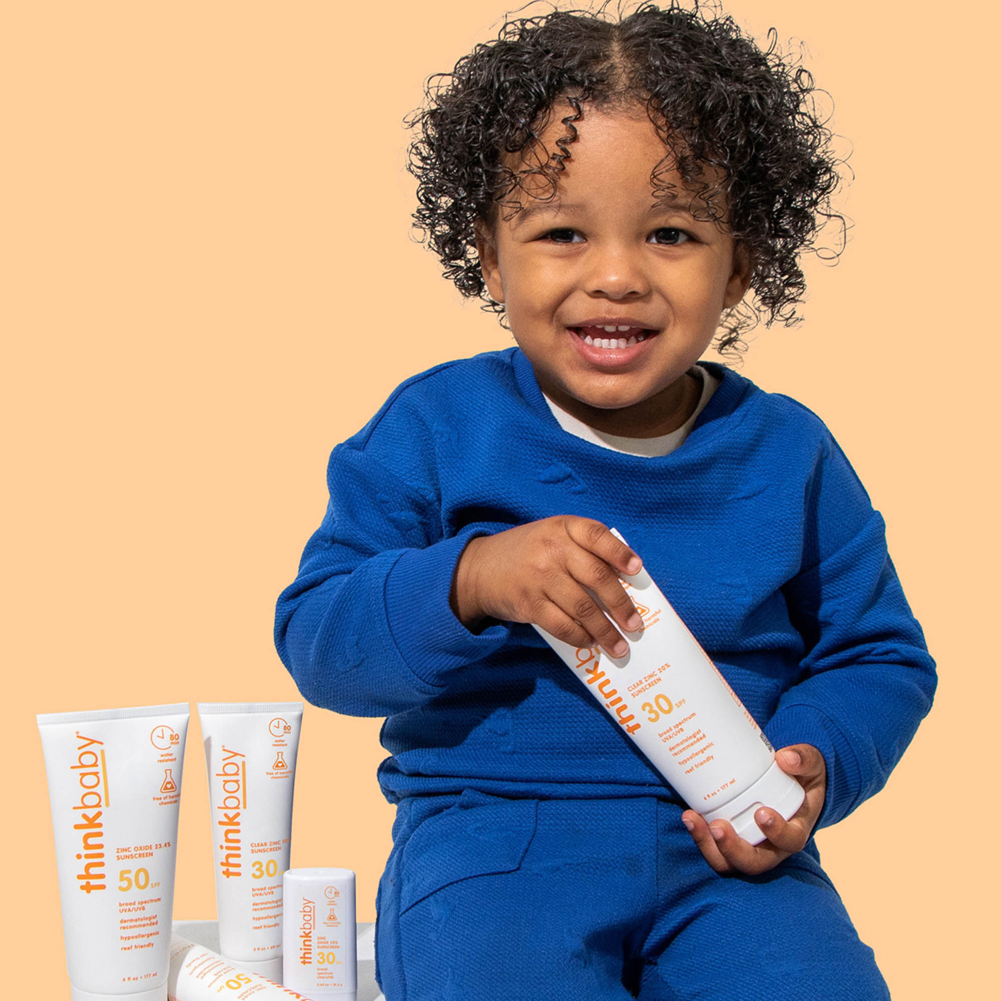 thinkbaby SPF 50 Sunscreen, 6 fl oz., , large