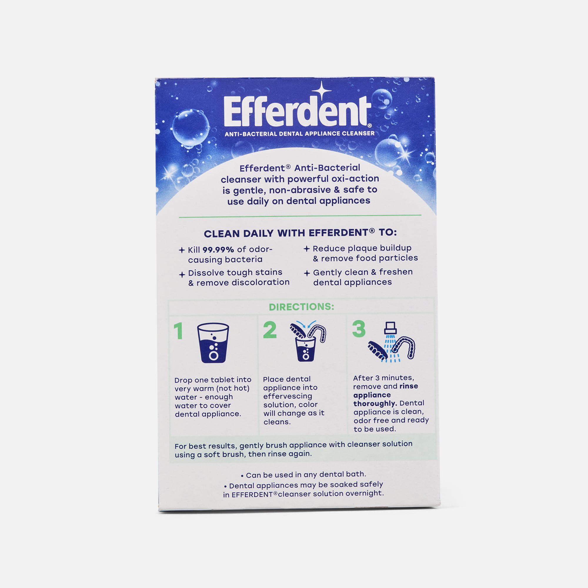 Efferdent Plus Mint, , large