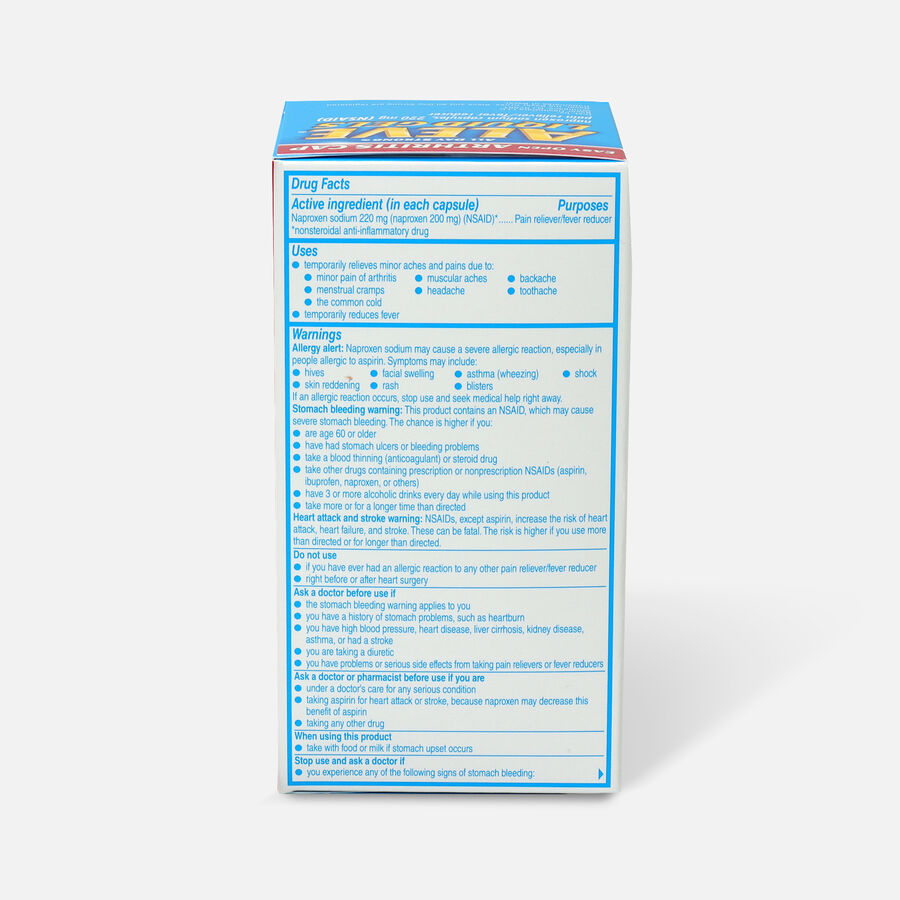 Aleve Arthritis Liquid Gels, Easy Open Cap, 80 ct., , large image number 1