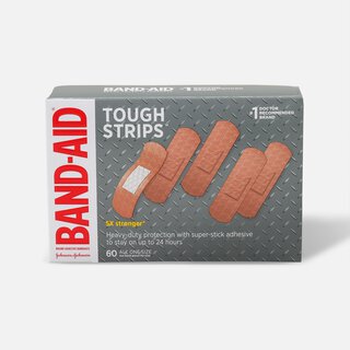 BAND-AID® TOUGH-STRIPS®Adhesive Bandages, 60 ct.