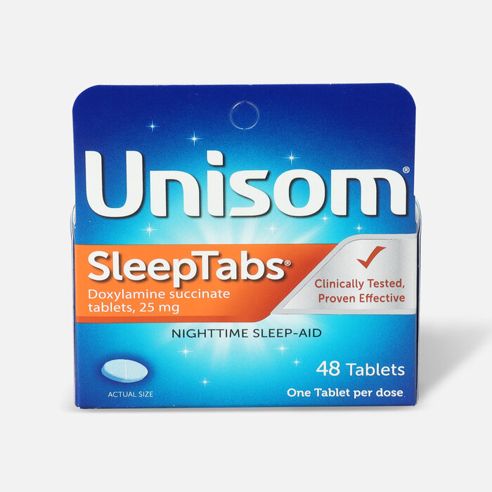 Unisom SleepTabs, Nighttime Sleep-Aid Tablets, 48 ct., , large