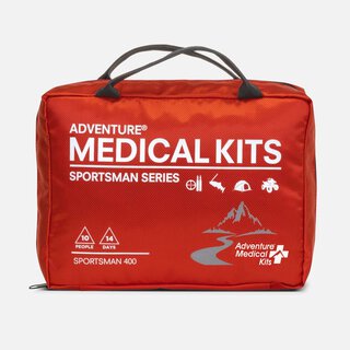 Adventure Medical Sportsman 400 First Aid Kit with C-Splint, 176 pc.
