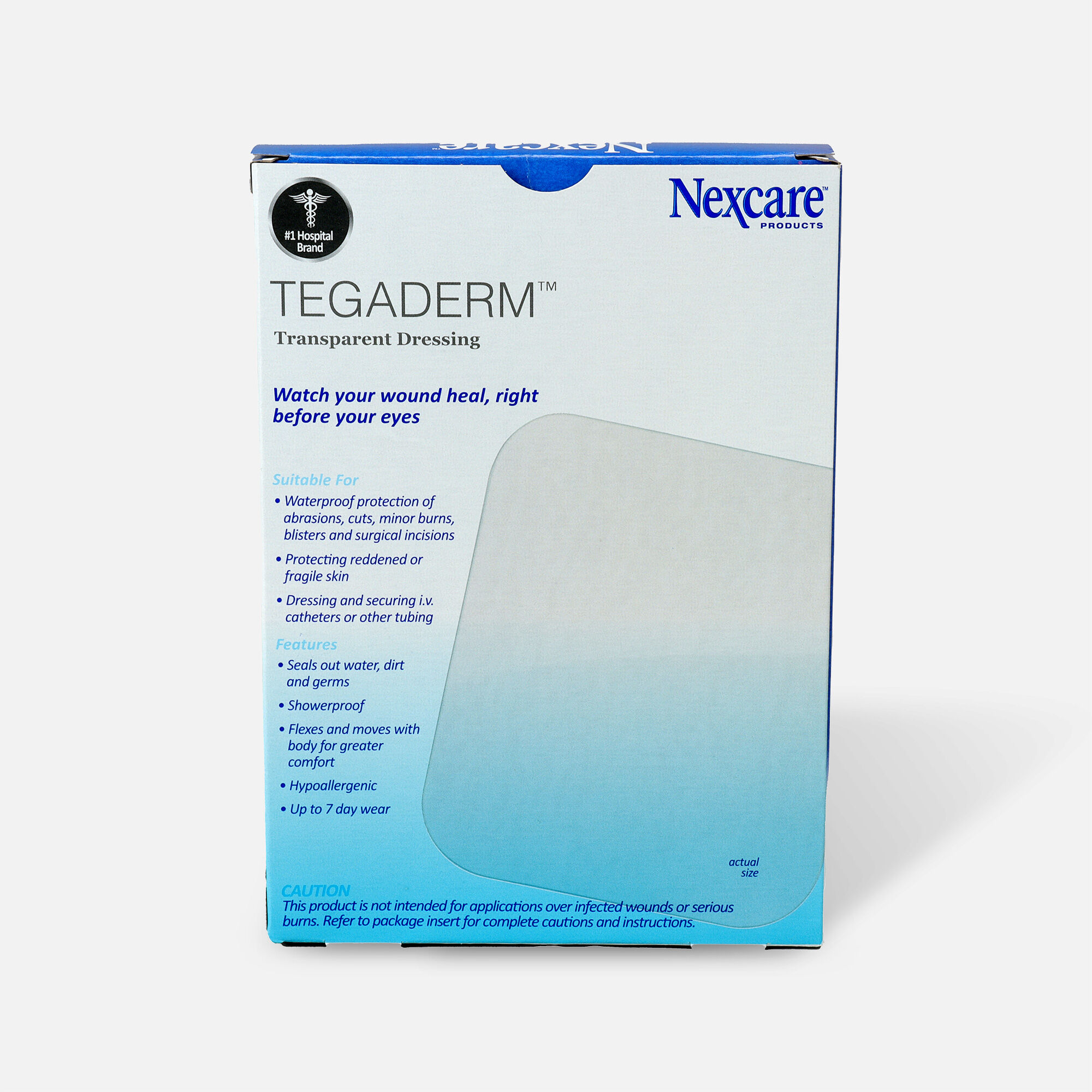 Nexcare Tegaderm Transparent Dressing, , large