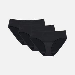 Proof Super Heavy Brief Period Underwear, 3 Pack, Black