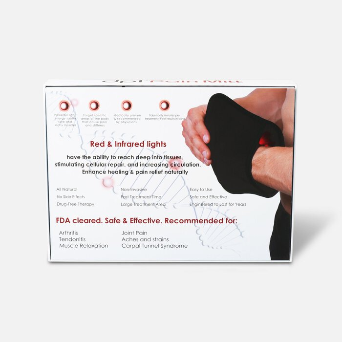 Deep Penetrating Light Arthritis Pain Mitt, , large
