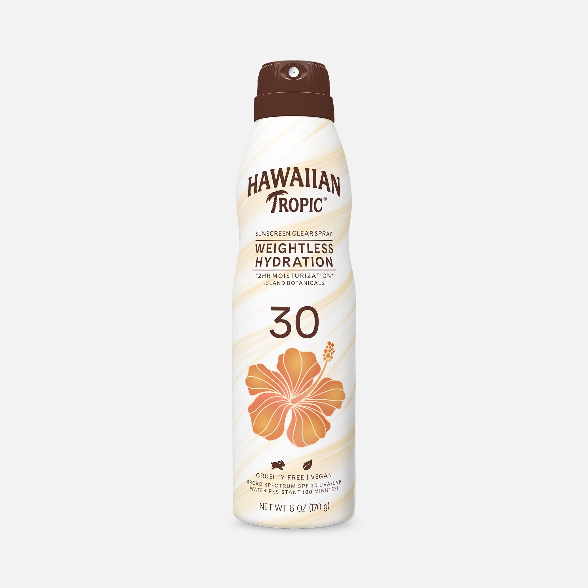 Hawaiian Tropic Silk Hydration Weightless Sunscreen Spray, 6 oz., , large
