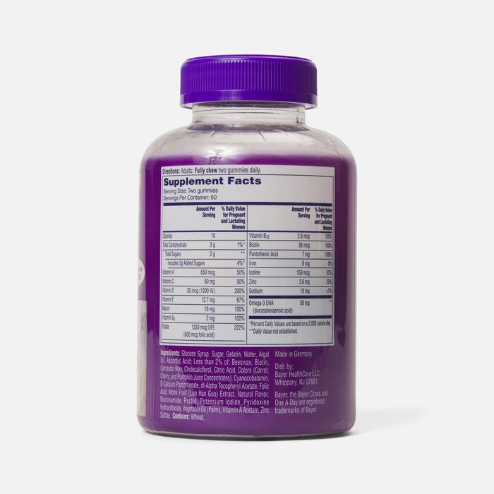 One A Day Prenatal Gummies, 120 ct., , large