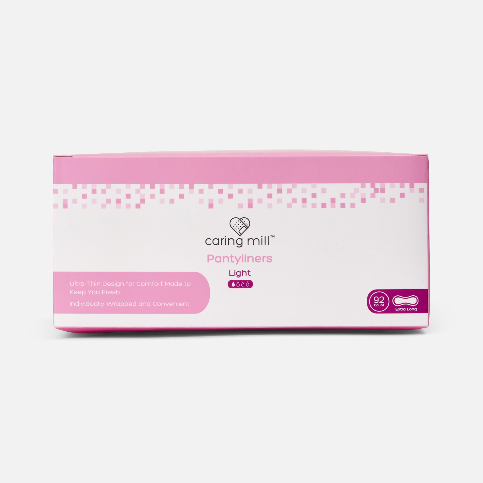 Caring Mill™ Extra Long Daily Panty Liners, 92 ct., , large