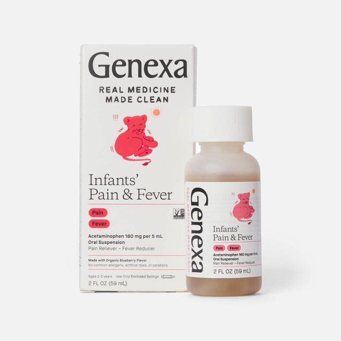 Genexa Infant's Pain & Fever Oral Suspension, 2 oz., , large