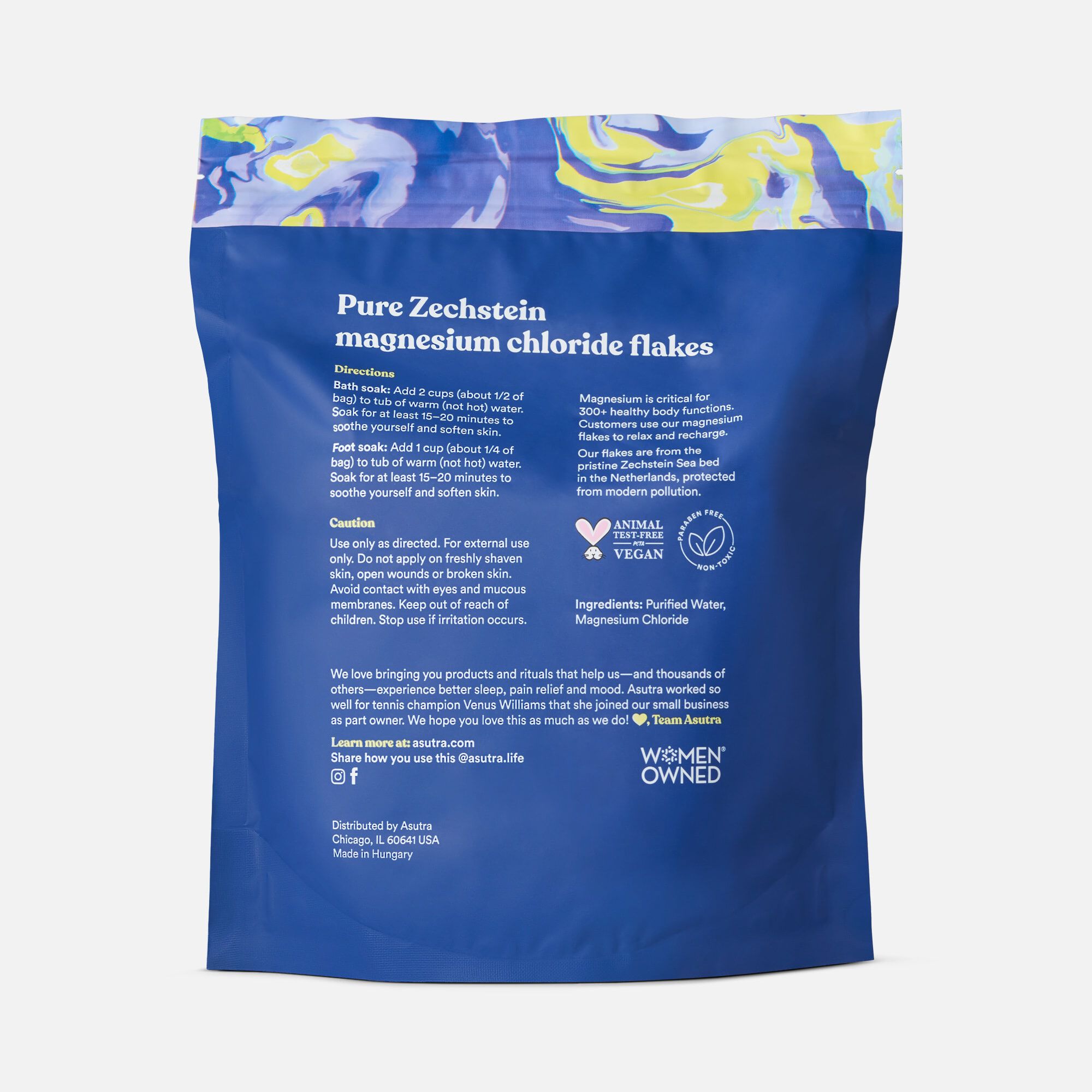 Asutra Magnesium Chloride Flakes, 2 lbs., , large