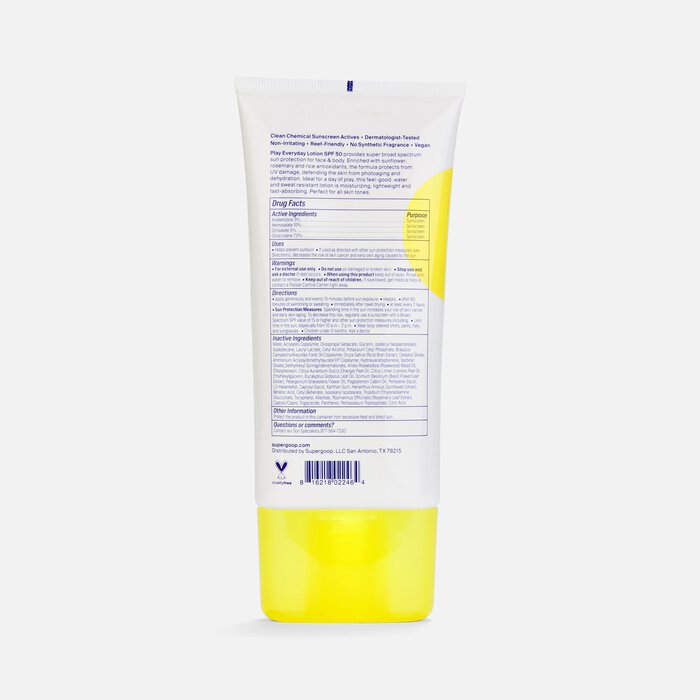 Supergoop! PLAY Everyday Lotion SPF 50 with Sunflower Extract, 5.5 oz., , large