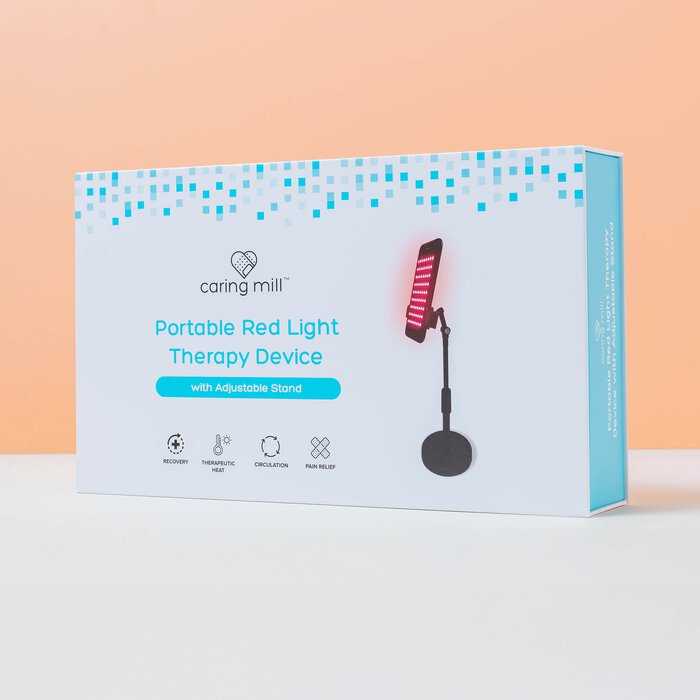 Caring Mill™ Portable Red Light Therapy Device With Adjustable Stand, , large