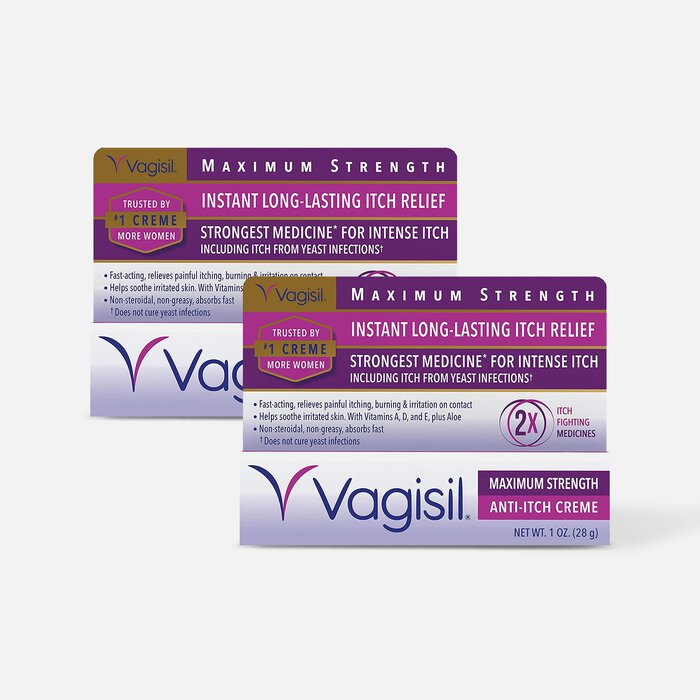 Vagisil Maximum Strength Anti-Itch Creme, 1 oz. (2-Pack), , large