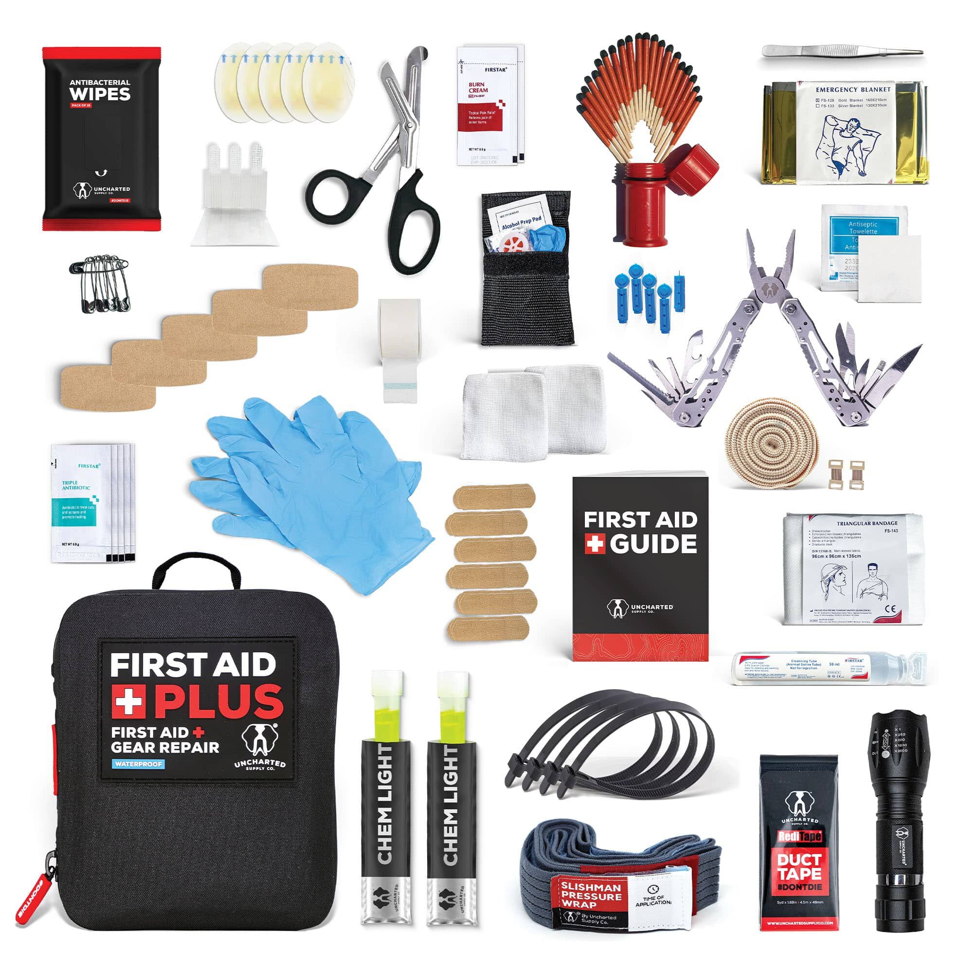 Uncharted Supply Co. Plus First Aid + Gear Repair Kit, , large