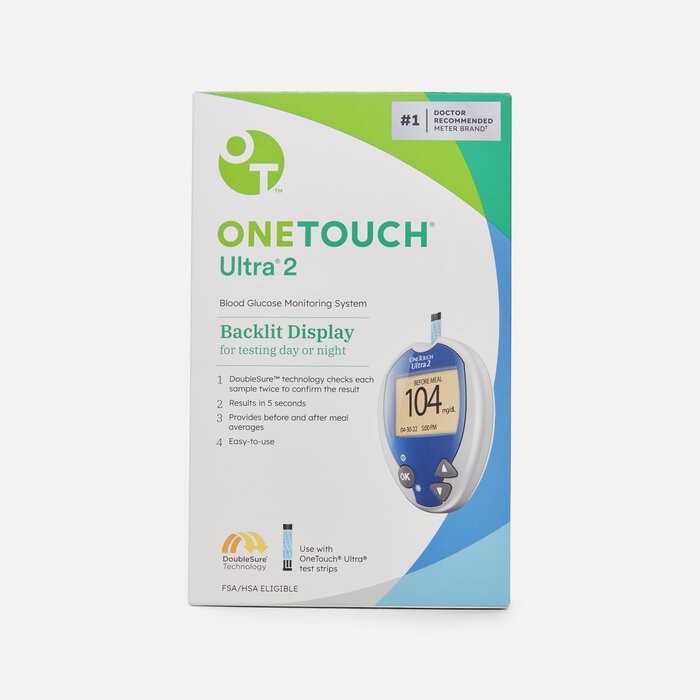 OneTouch Ultra 2 Blood Glucose Monitoring System, , large