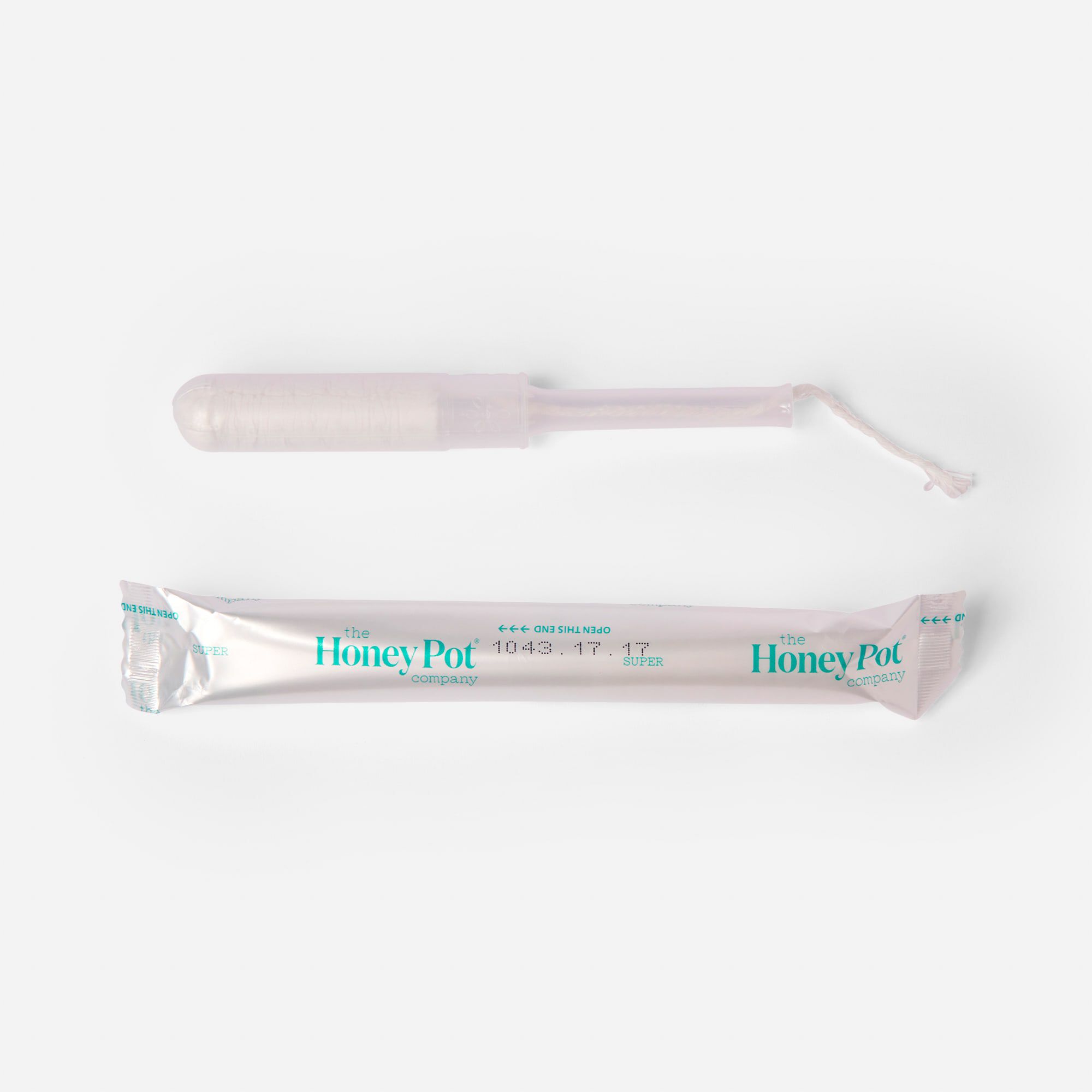 The Honey Pot Organic Cotton BPA Free Applicator Tampon, , large