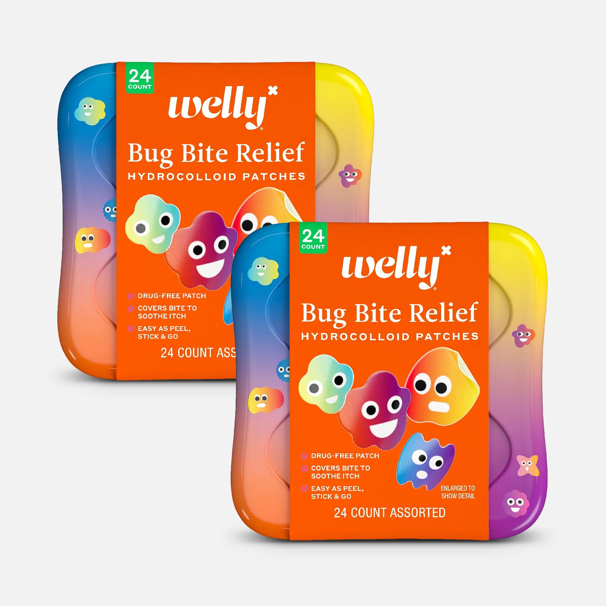 Welly® Bug Bite Relief Patches, 24 ct. (2 pack)