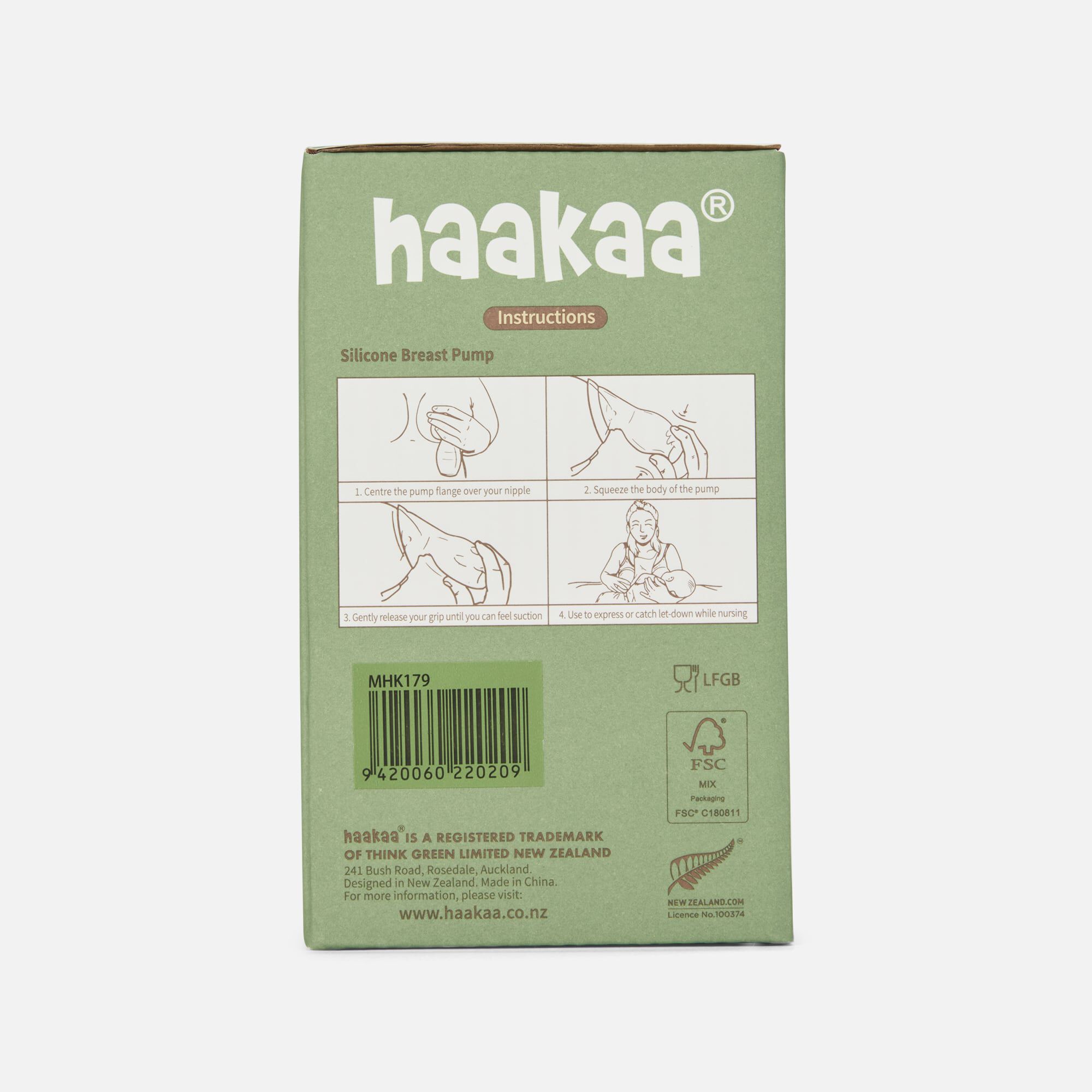 Haakaa Silicone Pump & Milk Collector New Baby Combo, , large