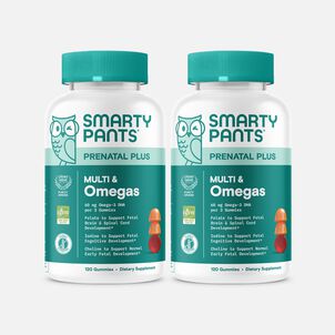 SmartyPants Organic Prenatal Complete Gummy Vitamins, 120 ct. (2-Pack)