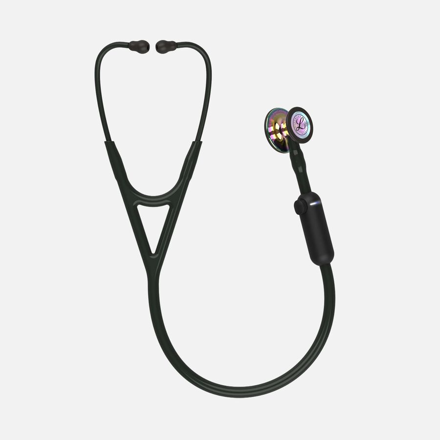 Littmann Core Digital Stethoscope High Polish Rainbow Chestpiece, , large image number 0