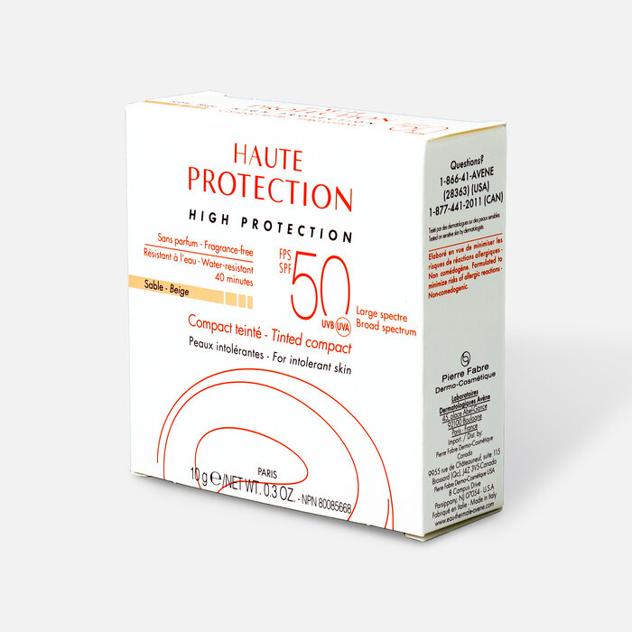 Avène Mineral High Protection Tinted Compact SPF 50, .3 oz., Beige, large