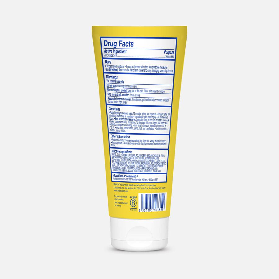 Mustela Mineral Sunscreen Lotion, SPF 50, 3.38 oz., , large image number 1