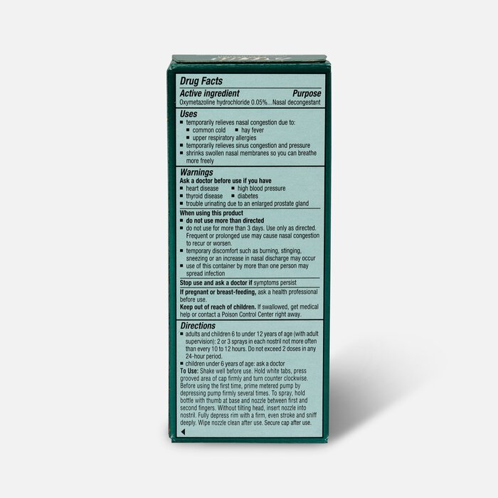 Afrin No Drip Severe Congestion Pump Nasal Mist, .5 oz., , large