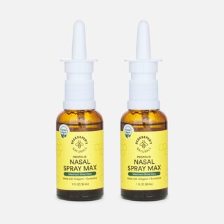 Beekeeper's Naturals Nasal Spray+ Max, 1.0 fl oz. (2-Pack)
