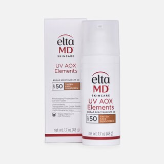 EltaMD UV AOX Elements Broad-Spectrum Tinted Mineral Face Sunscreen, SPF 50, 1.7 oz.